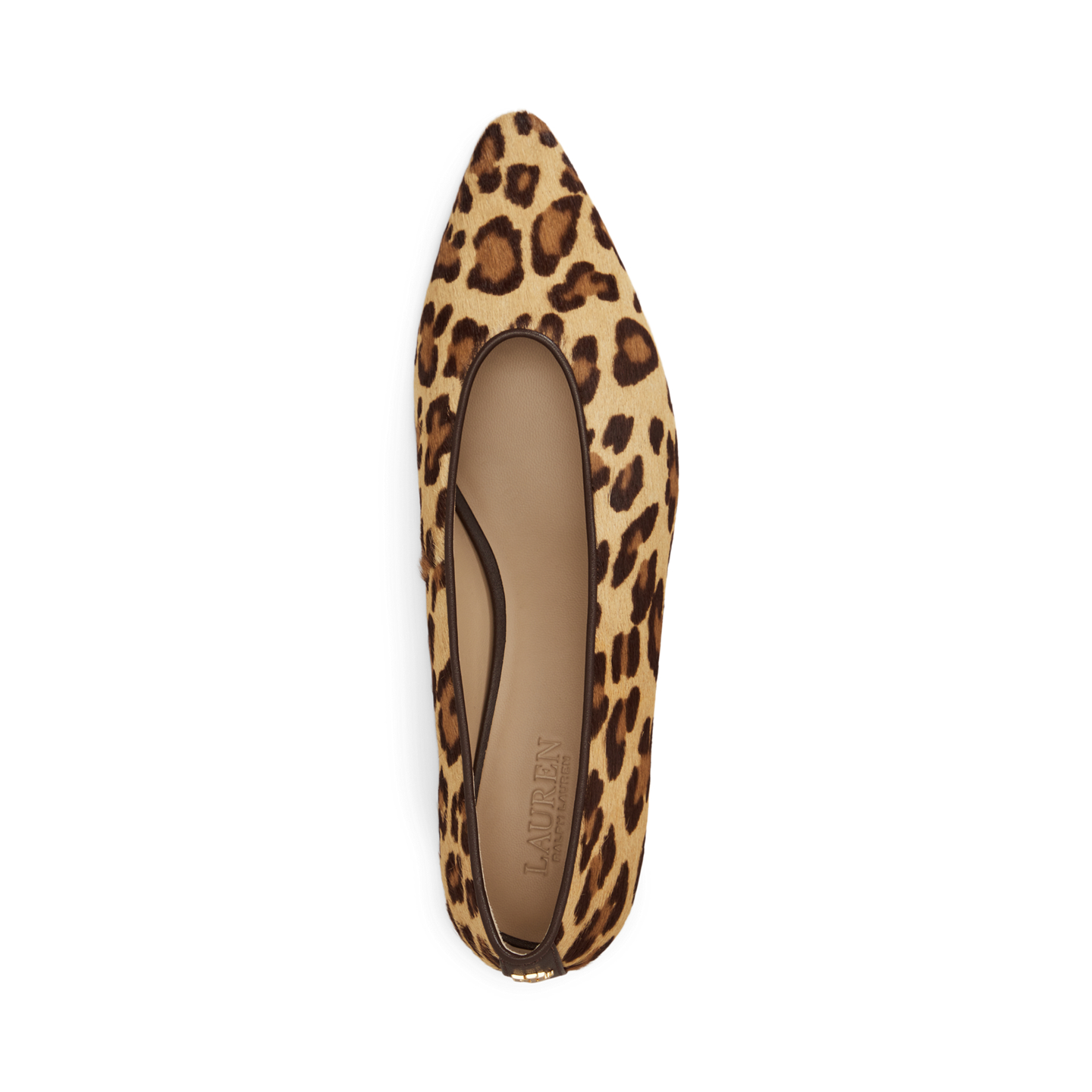 Женские туфли Ralph Lauren Francesca Leopard-Print Haircalf, цвет: Леопардовый — фото 3