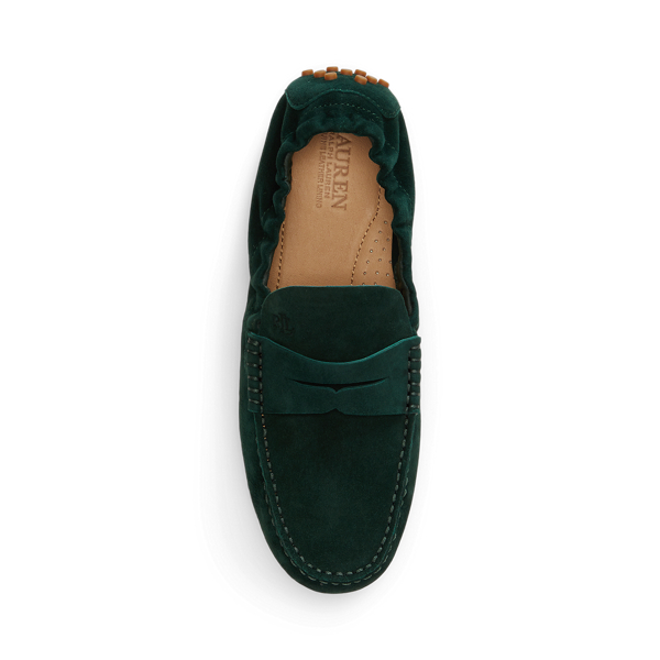 Dark Pine Wynnie Sheep-Suede Driver Lauren 4