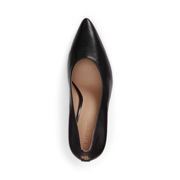 Pumps Gracy aus glasiertem Ziegenleder