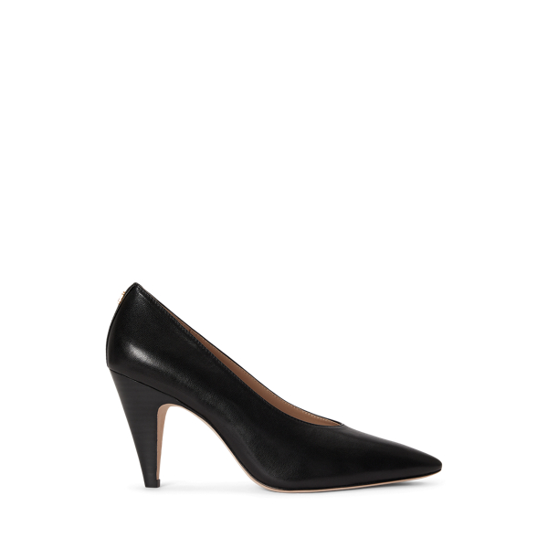 Pumps Gracy aus glasiertem Ziegenleder