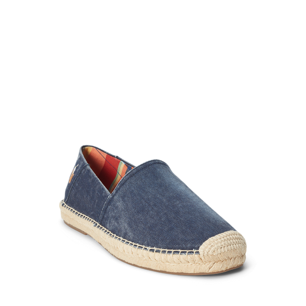 Cevio Washed Canvas Espadrille for Men Ralph Lauren IN