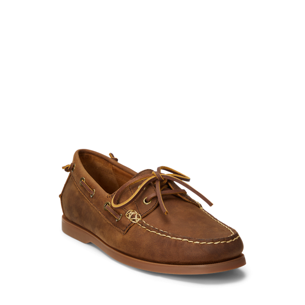 Chaussures bateau Merton en cuir pour homme Ralph Lauren FR