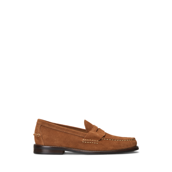 Teak Alston Suede Penny Loafer Polo Ralph Lauren 1