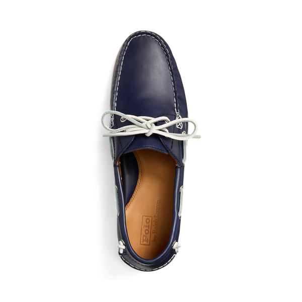 Merton Leather Boat Shoe for Men Ralph Lauren IE