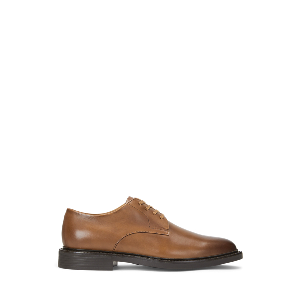 Derbys Asher en cuir tann&eacute;