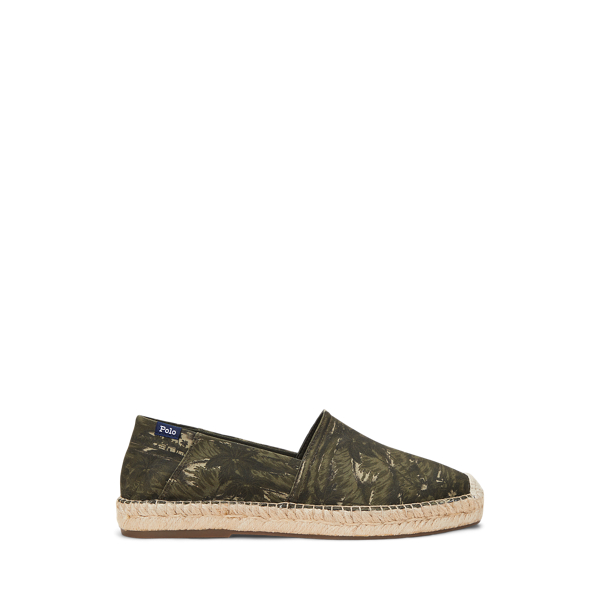 【POLO RALPH LAUREN】風景プリントの花柄スライド Scenic-Print Floral Slide