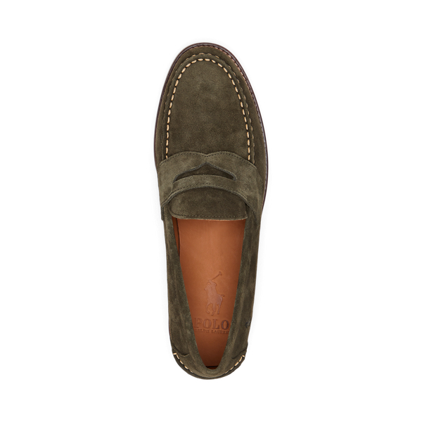 Armadillo Alston Suede Penny Loafer Polo Ralph Lauren 4