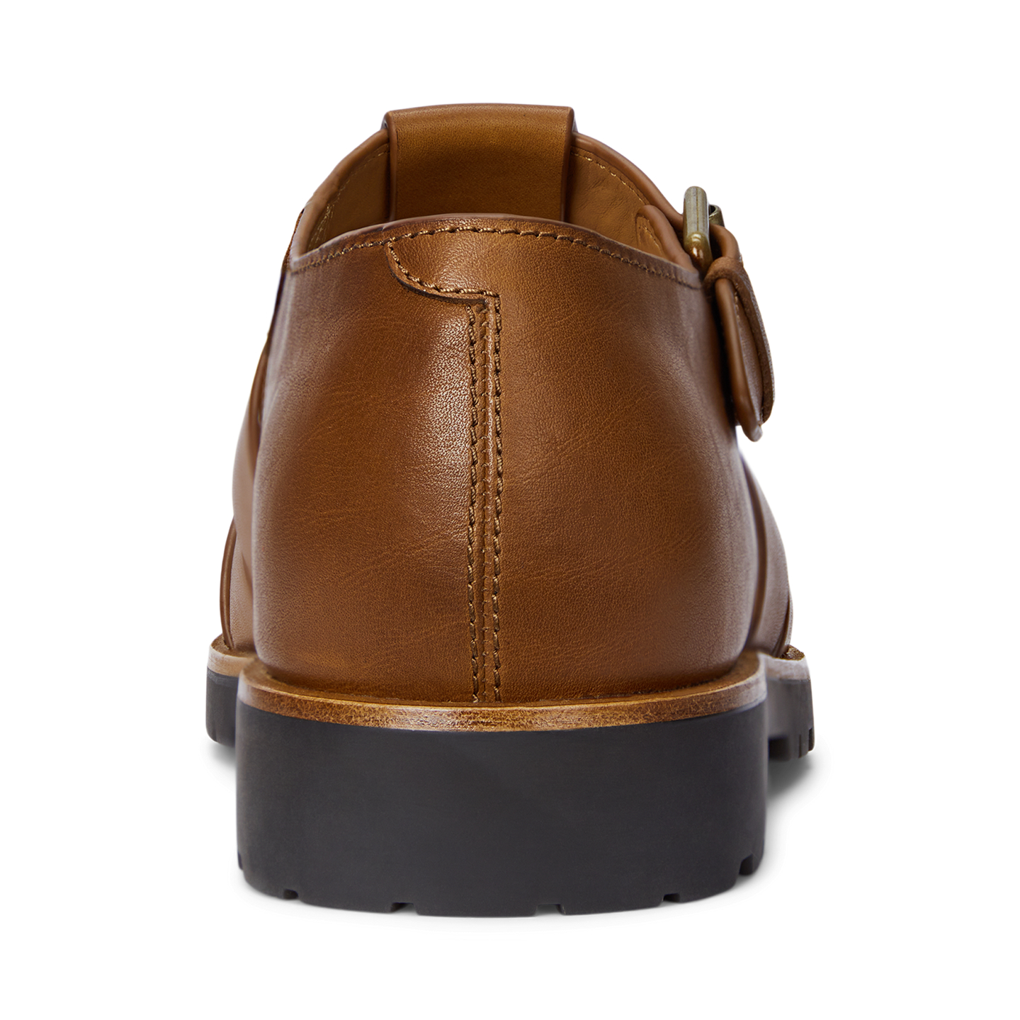 Мужские сандалии Ralph Lauren Finn Leather Fisherman, цвет: Рыжевато-коричневый — фото 2