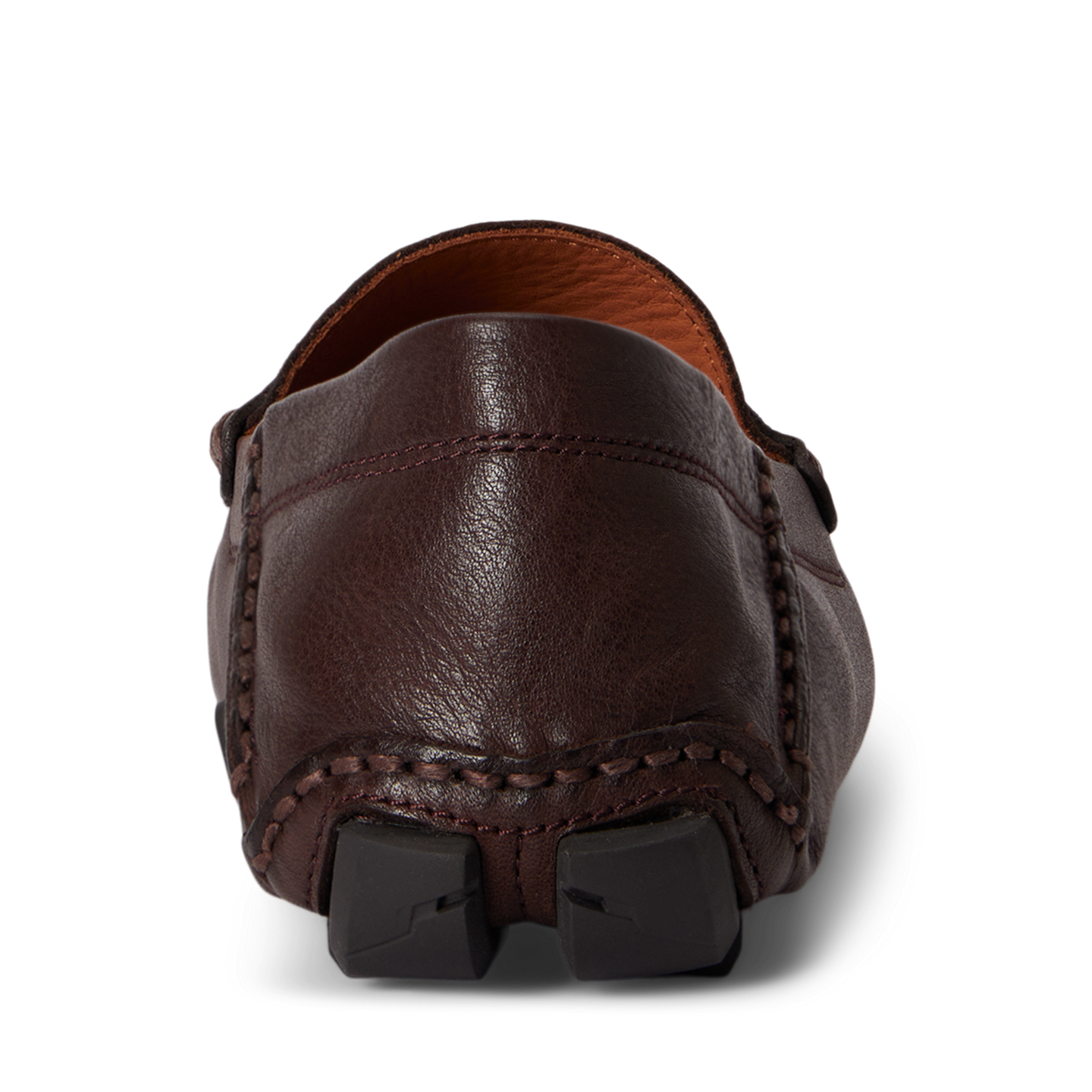 Ralph Lauren Anders Leather Driver, цвет: Тёмный коричневый — фото 2