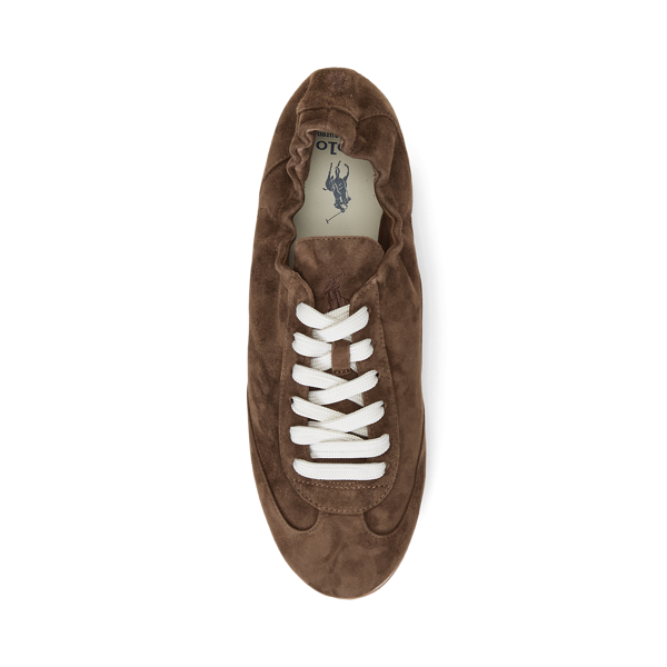 Women s Brown Designer Trainers Ralph Lauren AD