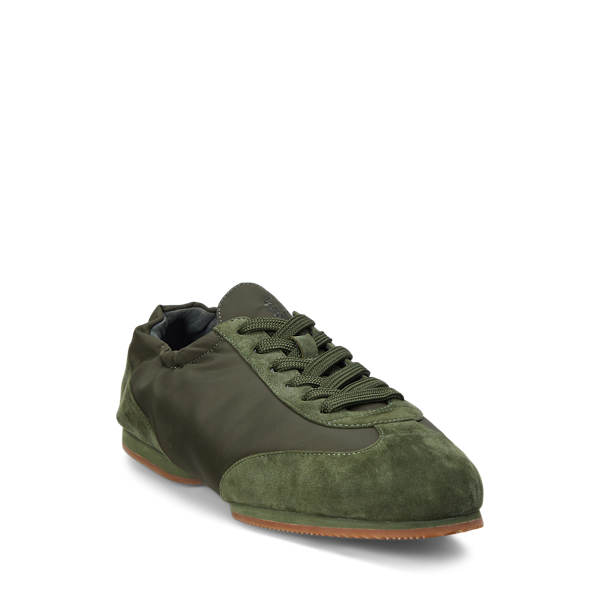Green leather shoes womens clearance