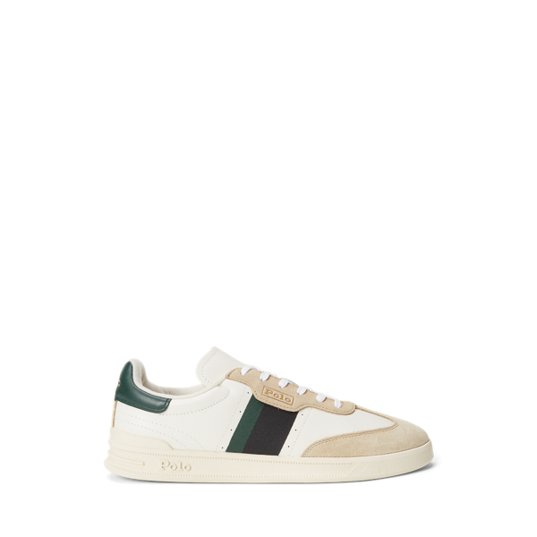 Heritage Aera Leather-Suede Trainer Polo Sport 1