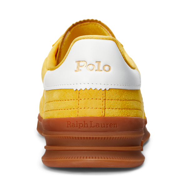 Sneaker Heritage Aera aus Wildleder Polo Sport in Kanariengelb 3