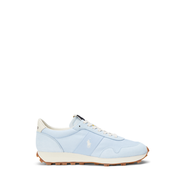 Trail 125 Suede-Mesh Trainer Polo Sport 1