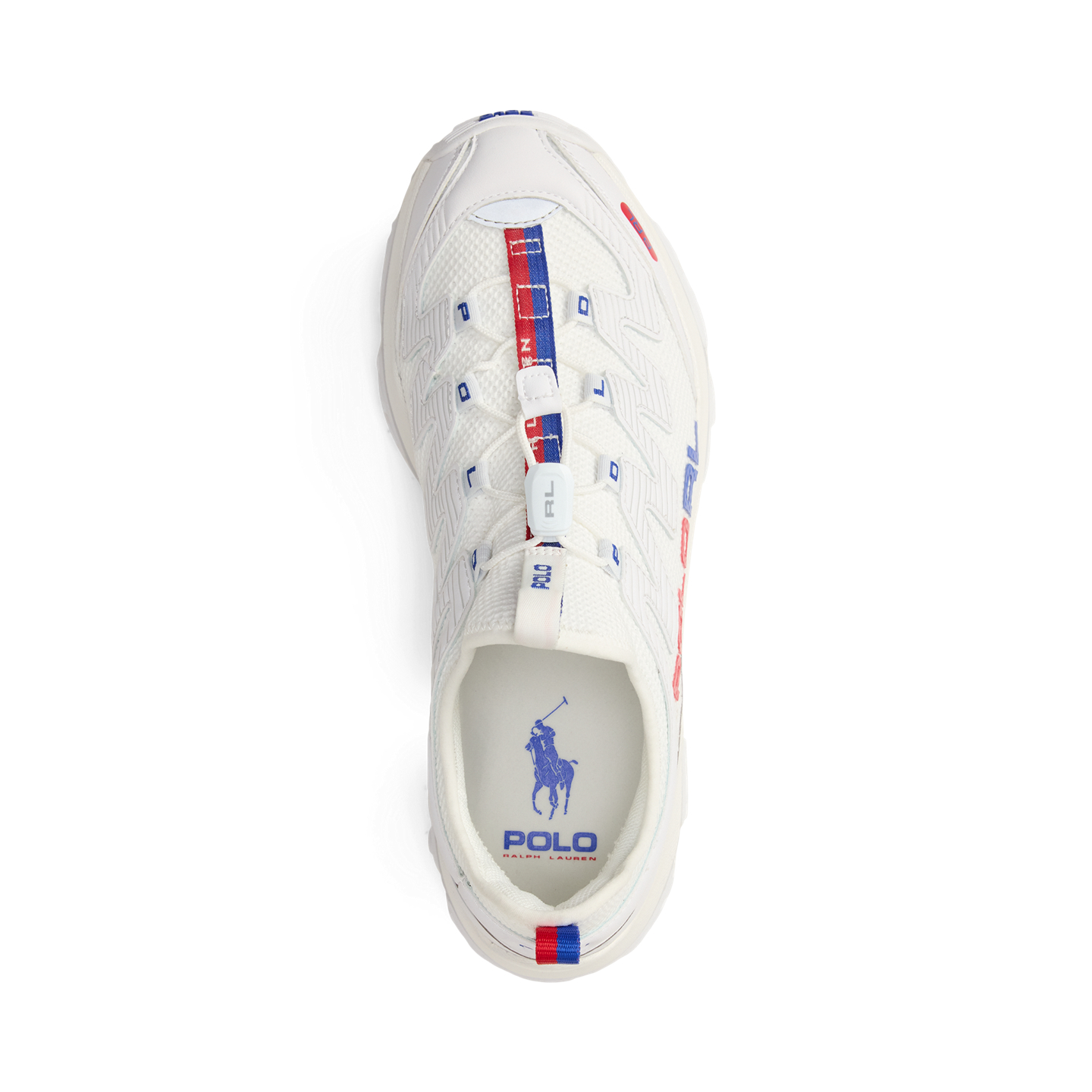 Женские кроссовки Ralph Lauren Adventure 300LT, цвет: Белый — фото 2