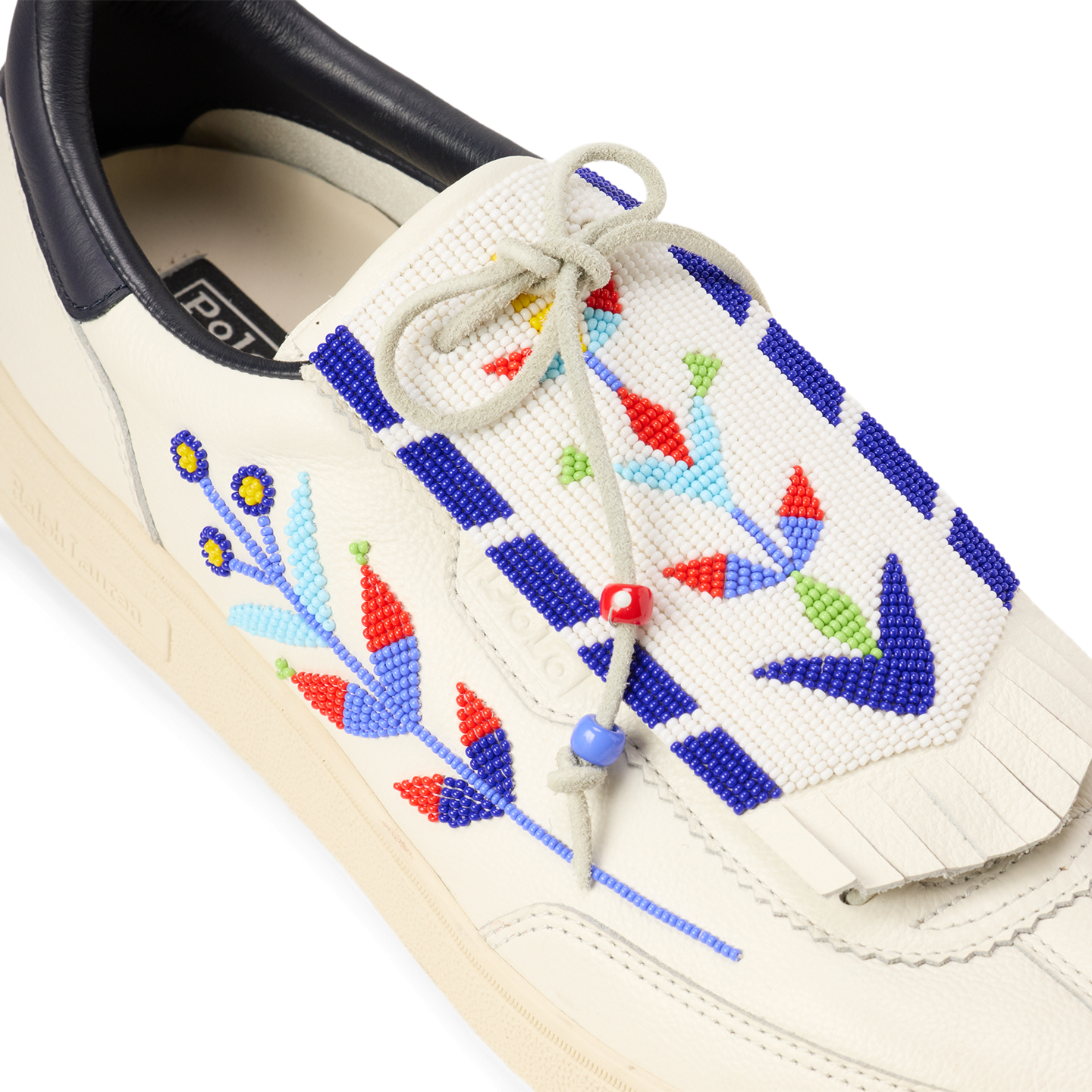 Женские кроссовки Ralph Lauren PRL x TÓPA Rooted Medicine, цвет: Белый разноцветный — фото 7