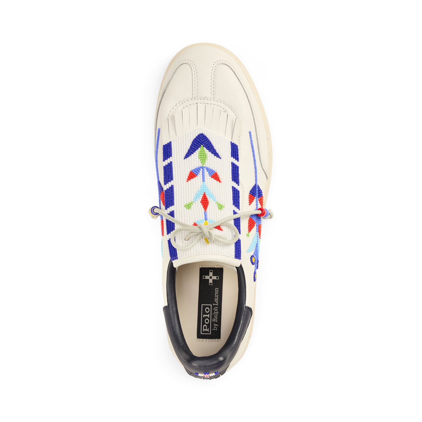 Женские кроссовки Ralph Lauren PRL x TÓPA Rooted Medicine, цвет: Белый разноцветный — фото 3