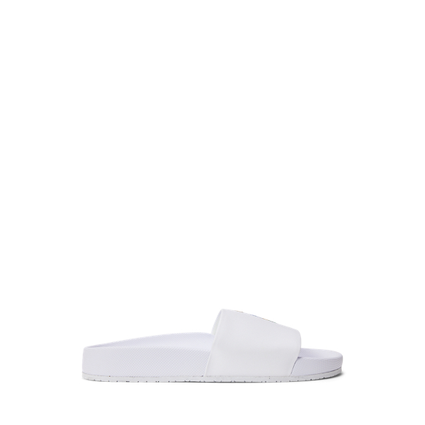 Polo Bear Faux-Leather Slide