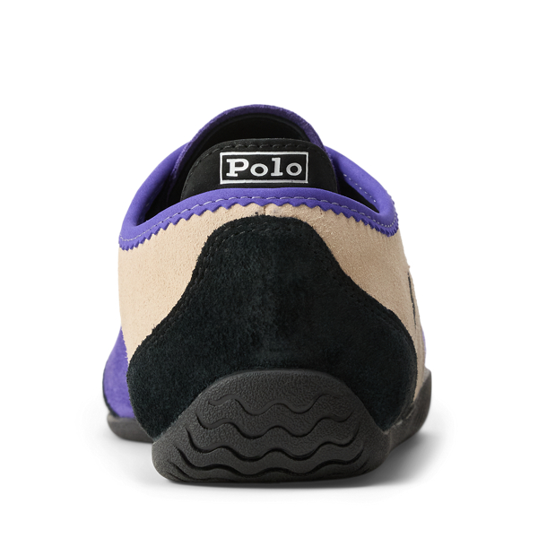 Lib/pnk Snd Paneled Suede Low-Top Sneaker Polo Sport 3