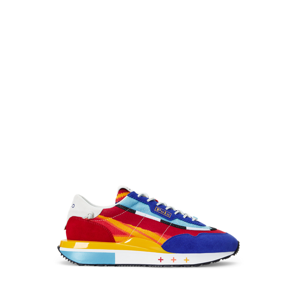 Girls ralph lauren trainers best sale