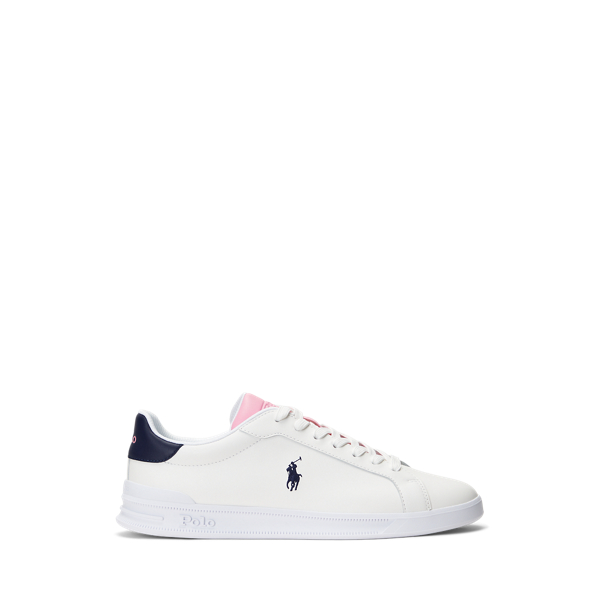 Mens ralph lauren trainers white sale