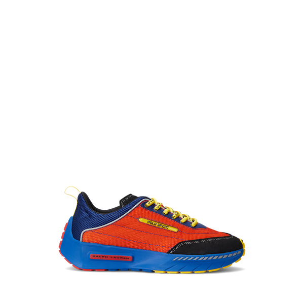 Orange/Blue PS250 Color-Blocked Sneaker Polo Ralph Lauren 1