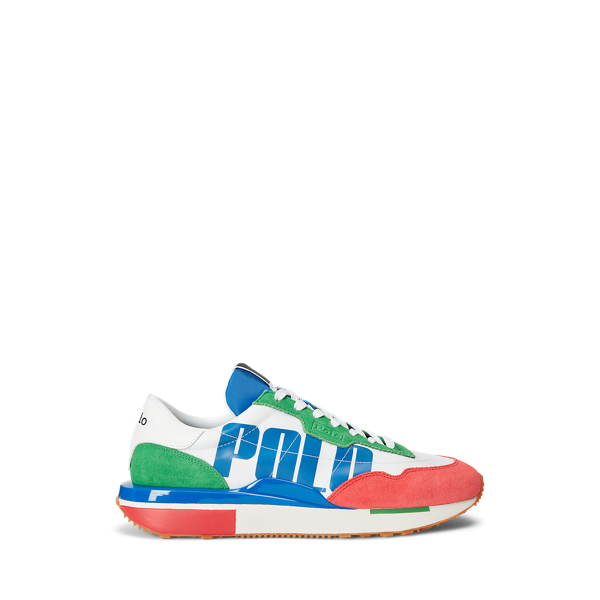 Train 89 Logo Color-Blocked Sneaker