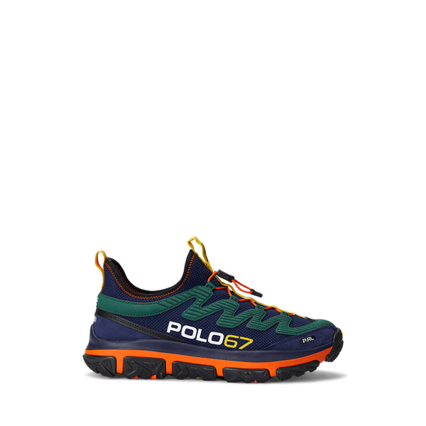 Navy/Green/Orange Adventure 300LT Sneaker Polo Ralph Lauren 1