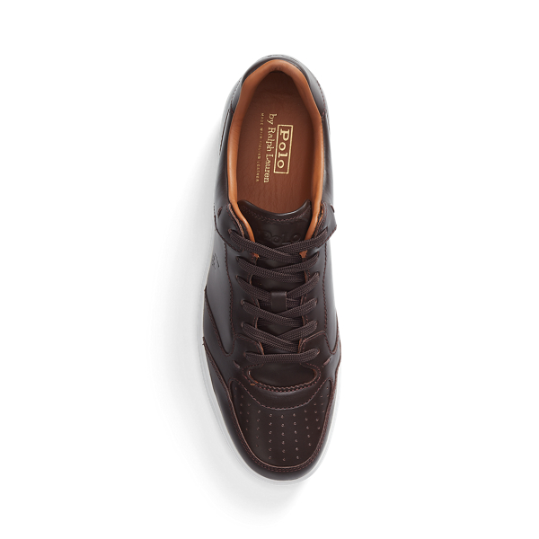 Men's Brown Designer Trainers | Ralph Lauren® MA