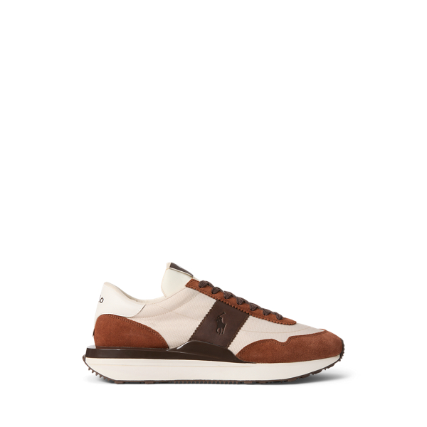 Men s Brown Designer Trainers Ralph Lauren SI