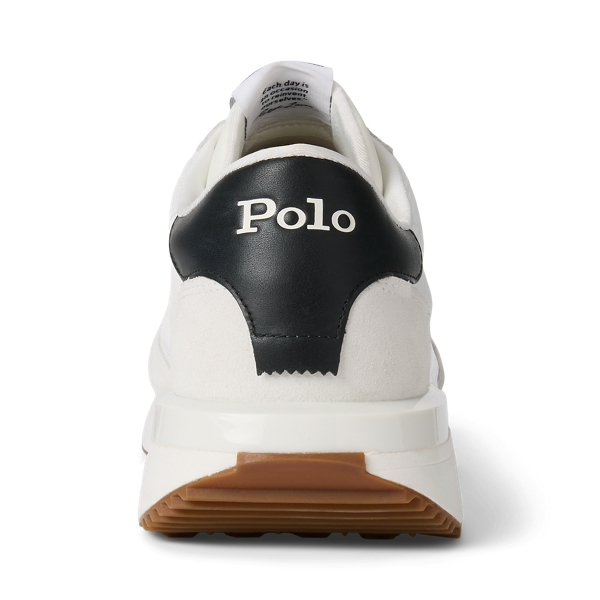 Train 89 Suede-Paneled Sneaker