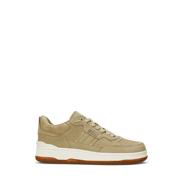 Ralph lauren trainers brown best sale