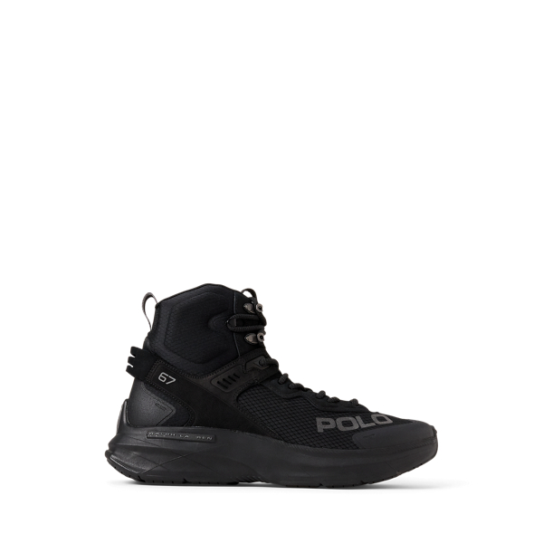 Black Court Blade High-Top Sneaker Polo Ralph Lauren 1