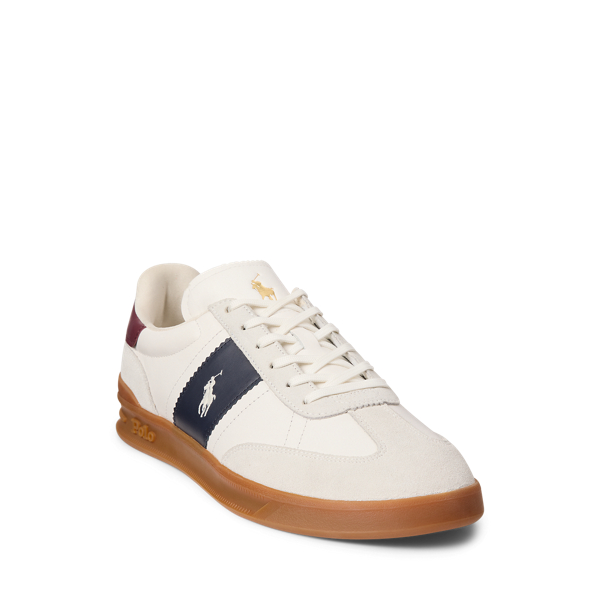 Ralph lauren slip on trainers best sale