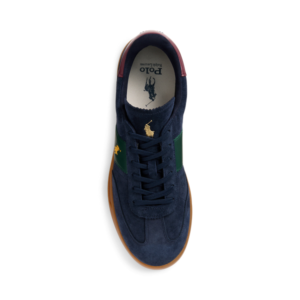 Sneaker Heritage Aera aus Wildleder Polo Ralph Lauren in Navy/Wein/Wald 4