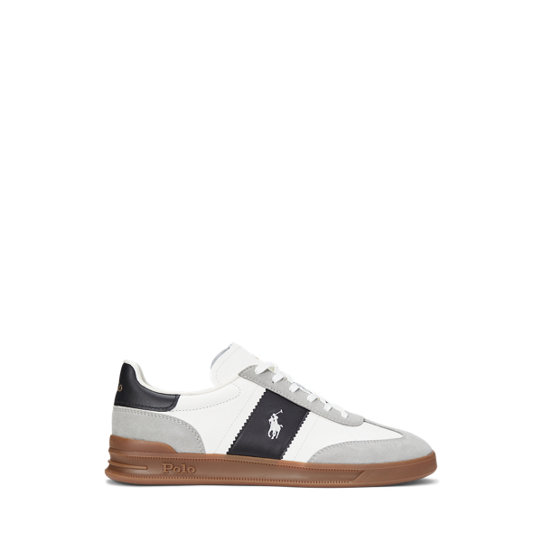 Heritage Aera Leather-Suede Sneaker