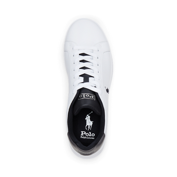 【RALPH LAUREN】Heritage Court II スニーカー ★ ナッパレザー RALPH LAUREN｜ヘリテージ Court II ナッパ レザー スニーカー