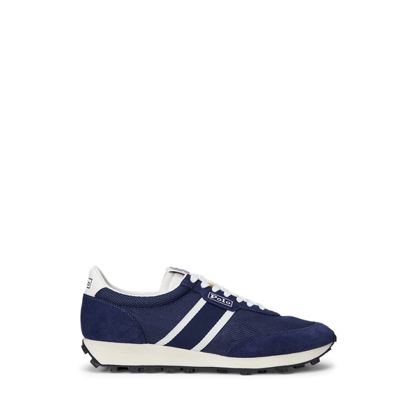 Classic Navy/Deckwash Wildleder-Mesh-Sneaker PRL Trail 100 Polo Ralph Lauren 1