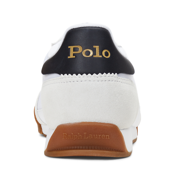 ◆RALPH LAUREN◆キャンバス＆スエード 厚底スニーカー 関税込 POLO RALPH LAUREN スニーカー Hester スエード ＆ キャンバス