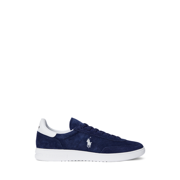 Navy/White Sneaker Bedford aus Wildleder Polo Sport 1
