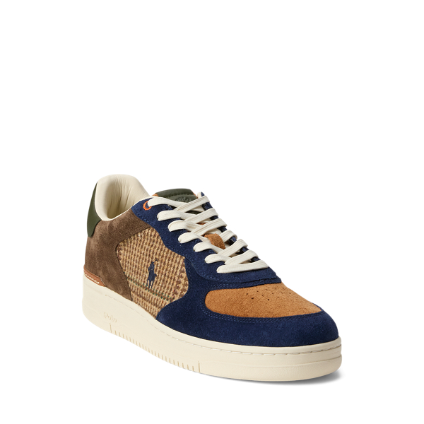 Masters Court Suede & Tweed Sneaker