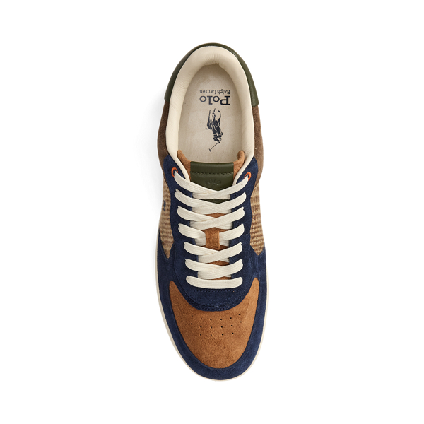 Masters Court Suede & Tweed Sneaker
