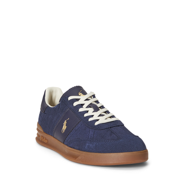 Sneaker Heritage Aera aus Wildleder Polo Sport in Jäger-Navy 2