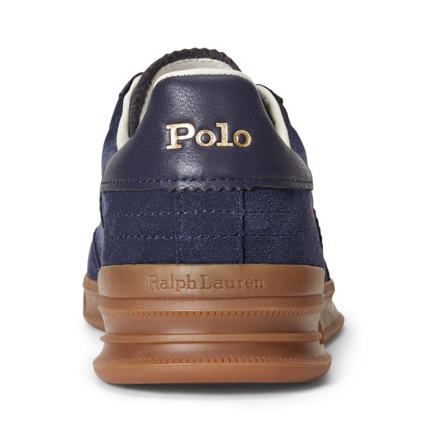 Sneaker Heritage Aera aus Wildleder Polo Sport in Jäger-Navy 3