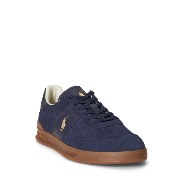 Sneaker Heritage Aera aus Wildleder Polo Sport in Jäger-Navy 5