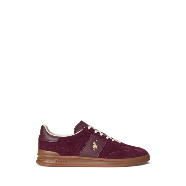Harvard Wine Sneaker Heritage Aera aus Wildleder Polo Sport 1