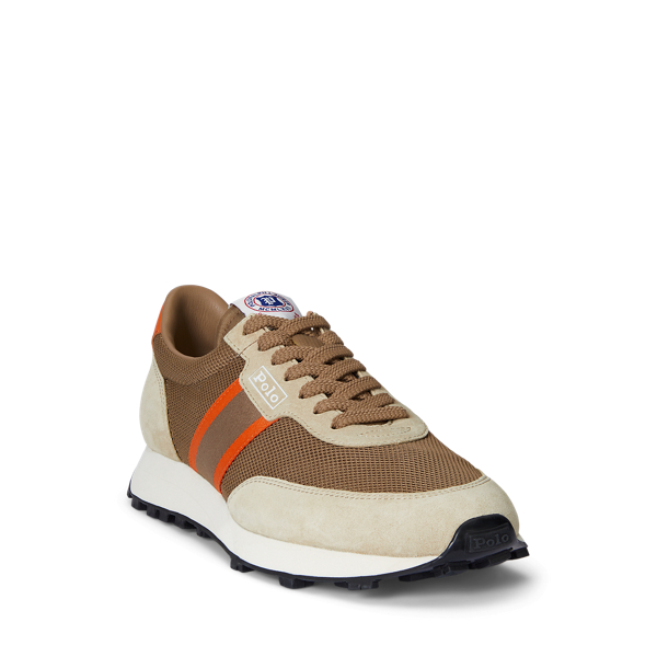【Ralph Lauren】スエード×メッシュのPRL Trail 100スニーカー PRL Trail 100 スエード & メッシュ スニーカー | ラルフ