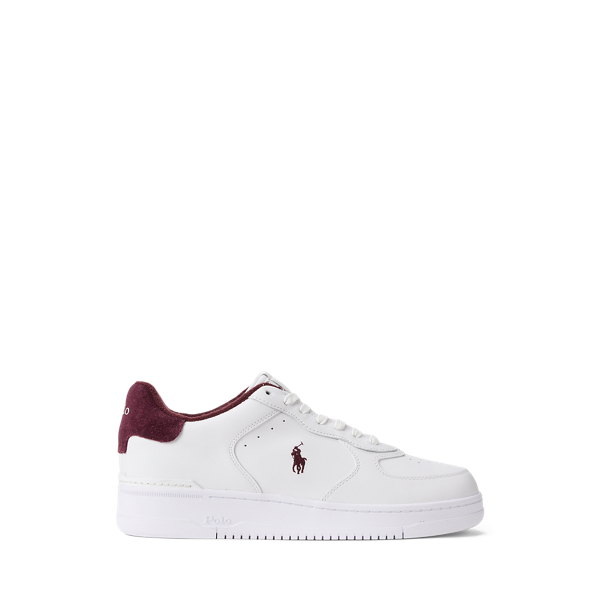 White/wine Leder-Sneaker Masters Court Polo Sport 1