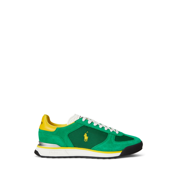 Varick Suede & Oxford Trainer Polo Sport 1