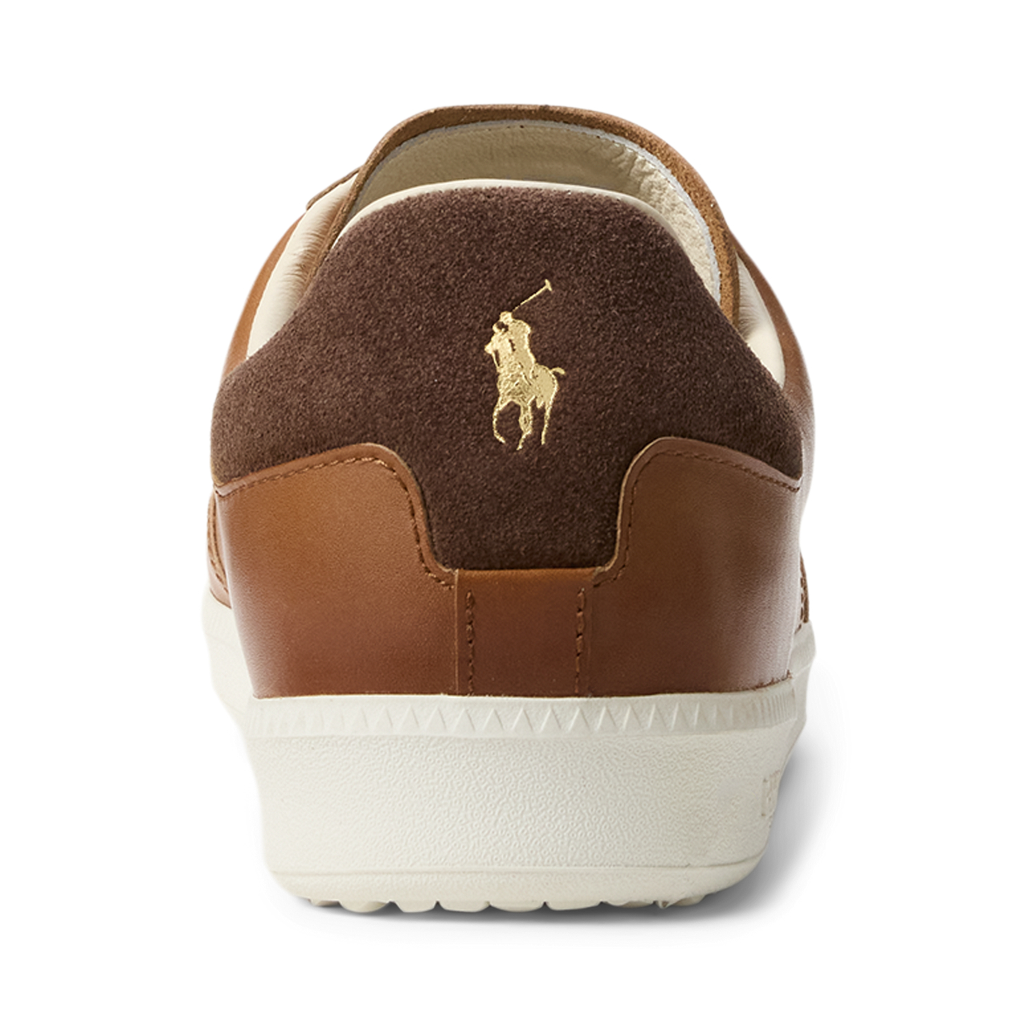 Мужские кроссовки Ralph Lauren Field Court 200 Leather, цвет: Рыжевато-коричневый — фото 2